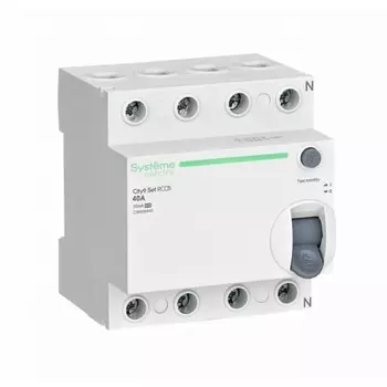 УЗО Systeme Electric City9 Set 40А 2P тип A 30 мА 6 кА (C9R68440)