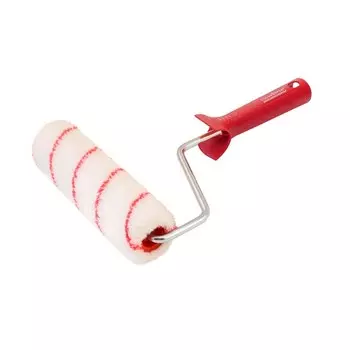 Валик полиакрил 180 мм d40 мм ворс 12 мм для водной основы с ручкой Color Expert