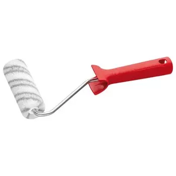 Валик полиэстер 115 мм d15 мм ворс 12 мм для водной основы с ручкой Color Expert