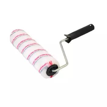 Валик полиэстер 250 мм d44 мм ворс 18 мм для водной основы с ручкой Color Expert