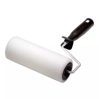 Валик поролон 180 мм d45 мм ворс 18 мм для водной основы с ручкой Hesler Drezden