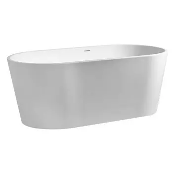 Ванна акриловая Abber 160х84 см отдельностоящая с ножками (AB9203-1.6)