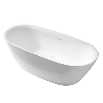 Ванна акриловая Abber 180х84 см отдельностоящая с ножками (AB9205)