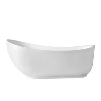 Ванна акриловая Abber 180х89 см отдельностоящая с ножками (AB9288)