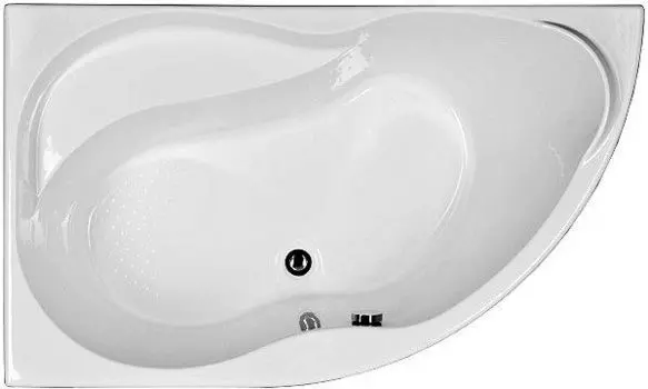 Ванна акриловая Aquanet Graciosa 150х90 см левая с ножками (00205325)