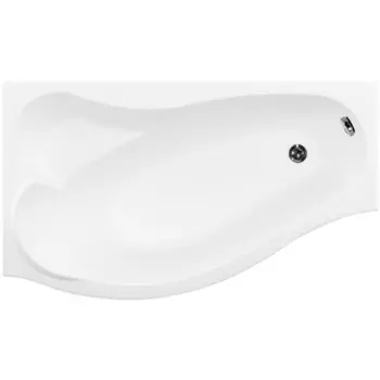 Ванна акриловая Aquanet Palma 170х90 см левая с ножками (00205737)