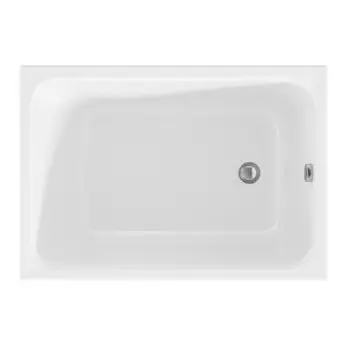 Ванна акриловая Jeff 100х70 см без ножек (01дж1070)