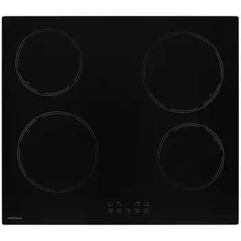 Варочная панель электрическая Krona Edel 60 BL TK 4 конфорки черная