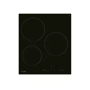 Варочная панель электрическая Lex EVH 430A 3 конфорки черная