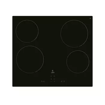 Варочная панель электрическая Lex EVH 640A 4 конфорки черная
