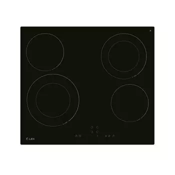Варочная панель электрическая Lex EVH 642A BL 4 конфорки черная