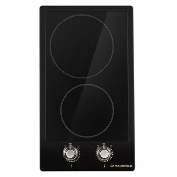 Варочная панель электрическая Maunfeld EEHE.32VCBB.R 2 конфорки черная