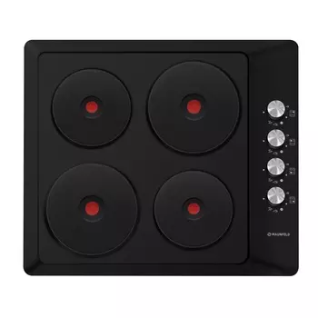 Варочная панель электрическая Maunfeld EEHE.64.4B 4 конфорки черная