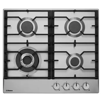 Варочная панель газовая Hansa BHGI611839 4 конфорки нержавеющая сталь