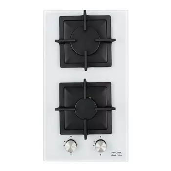 Варочная панель газовая Krona Calore 30 2 конфорки белая