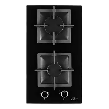 Варочная панель газовая Krona Calore 30 2 конфорки черная