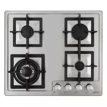 Варочная панель газовая Krona Calore 60 4 конфорки нержавеющая сталь