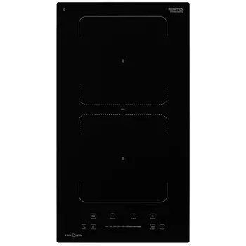 Варочная панель индукционная Krona Erde 30 BL 2BFTS 2 конфорки черная