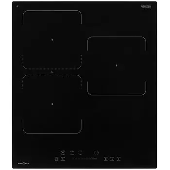 Варочная панель индукционная Krona Erde 45 BL 3BFTS 3 конфорки черная