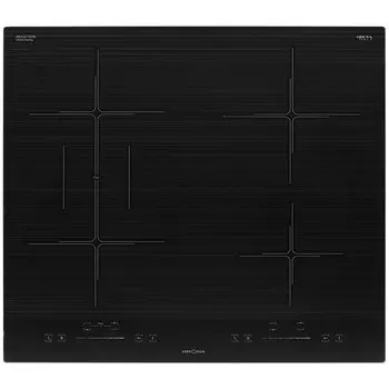 Варочная панель индукционная Krona Genesis max 60 BL 4 конфорки черная