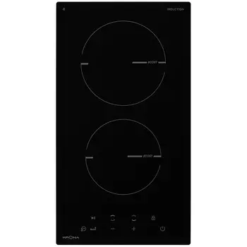 Варочная панель индукционная Krona Magier 30 BL 2BTK 2 конфорки черная