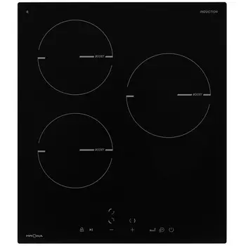 Варочная панель индукционная Krona Magier 45 BL 3BTK 3 конфорки черная