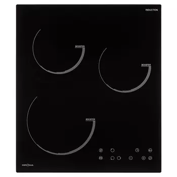 Варочная панель индукционная Krona Presto 45 3 конфорки черная