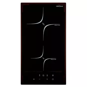 Варочная панель индукционная Krona Virgola 30 2 конфорки черная