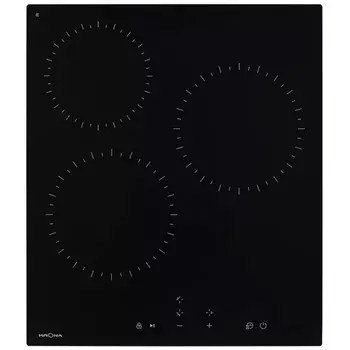 Варочная панель индукционная Krona Zauber 45 BL TK 3 конфорки черная