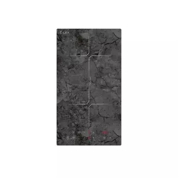 Варочная панель индукционная Lex EVI F DS 2 конфорки серая