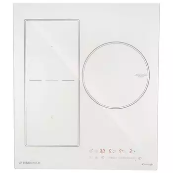 Варочная панель индукционная Maunfeld 3 конфорки бежевая