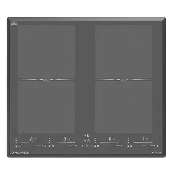 Варочная панель индукционная Maunfeld CVI594SF2DGR Inverter 4 конфорки графит