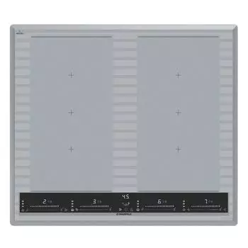 Варочная панель индукционная Maunfeld CVI594SF2MBL LUX 4 конфорки голубая