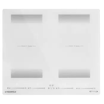 Варочная панель индукционная Maunfeld CVI594SF2WHD Inverter 4 конфорки белая