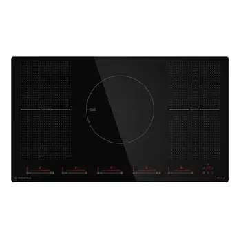 Варочная панель индукционная Maunfeld CVI905SFBK Inverter 5 конфорок черная