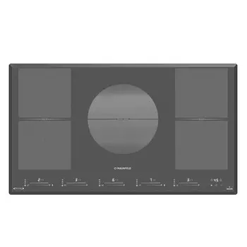 Варочная панель индукционная Maunfeld CVI905SFDGR Inverter 5 конфорок графит