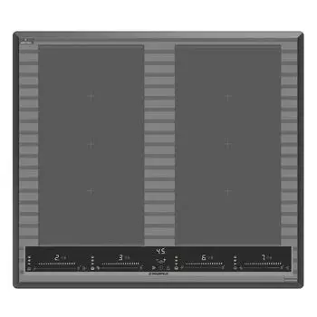 Варочная панель индукционная Maunfeld VI594SF2MDGR LUX 4 конфорки графитовая
