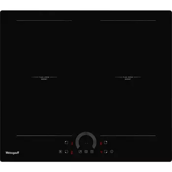 Варочная панель индукционная Weissgauff HI 642 BFZC Premium 4 конфорки черная