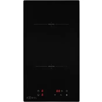 Варочная панель индукционная Zugel ZIH293B 2 конфорки черная