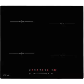 Варочная панель индукционная Zugel ZIH604B 4 конфорки черная