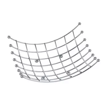 Ваза для фруктов 175х235х95 мм хром (LF-2002612)