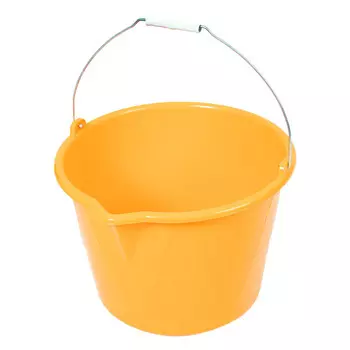 Ведро строительное полипропиленовое Павловская Заря ударопрочное и морозостойкое с носиком 20 л