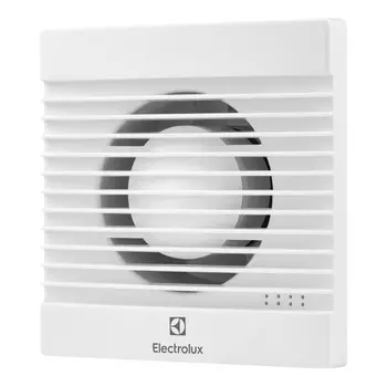 Вентилятор осевой Electrolux Basic EAFB-100 с обратным клапаном 158х158 мм d100 мм белый