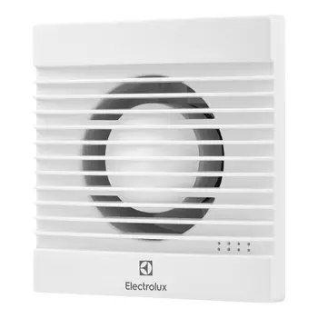 Вентилятор осевой Electrolux Basic EAFB-150TH с таймером и гигростатом 210х210 мм d150 мм белый