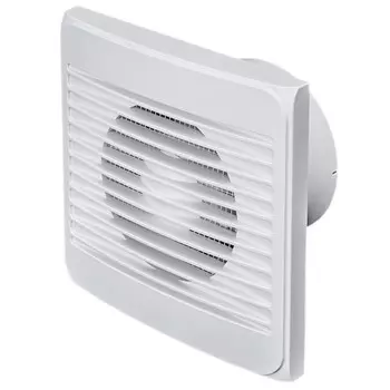 Вентилятор осевой Эвент С с антимоскитной сеткой 157х157 мм d100 мм белый