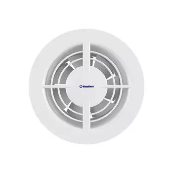 Вентилятор осевой НашВент Диско 166х166 мм d125 мм белый