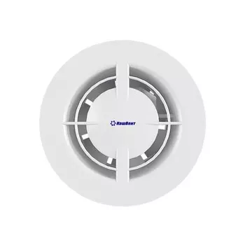 Вентилятор осевой НашВент Диско с обратным клапаном 140х140 мм d100 мм белый