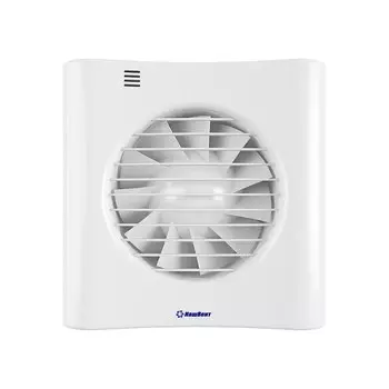 Вентилятор осевой НашВент Опера Плюс с обратным клапаном 181х181 мм d125 мм белый