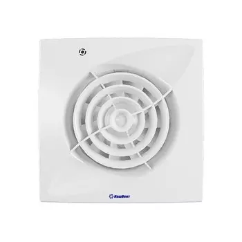 Вентилятор осевой НашВент Соната с обратным клапаном 181х181 мм d125 мм белый