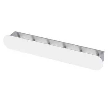 Вешалка для ванной Flow Round 6 крючков на шуруп металл белая (Fl-ro-hook60-б)